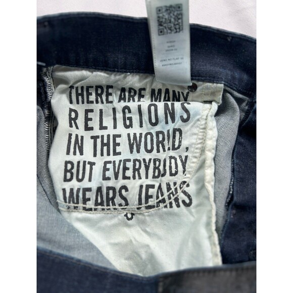 True Religion Jeans Mens 40 Blue Geno Relaxed Slim Stretch Denim Casual Everyday - Picture 12 of 15